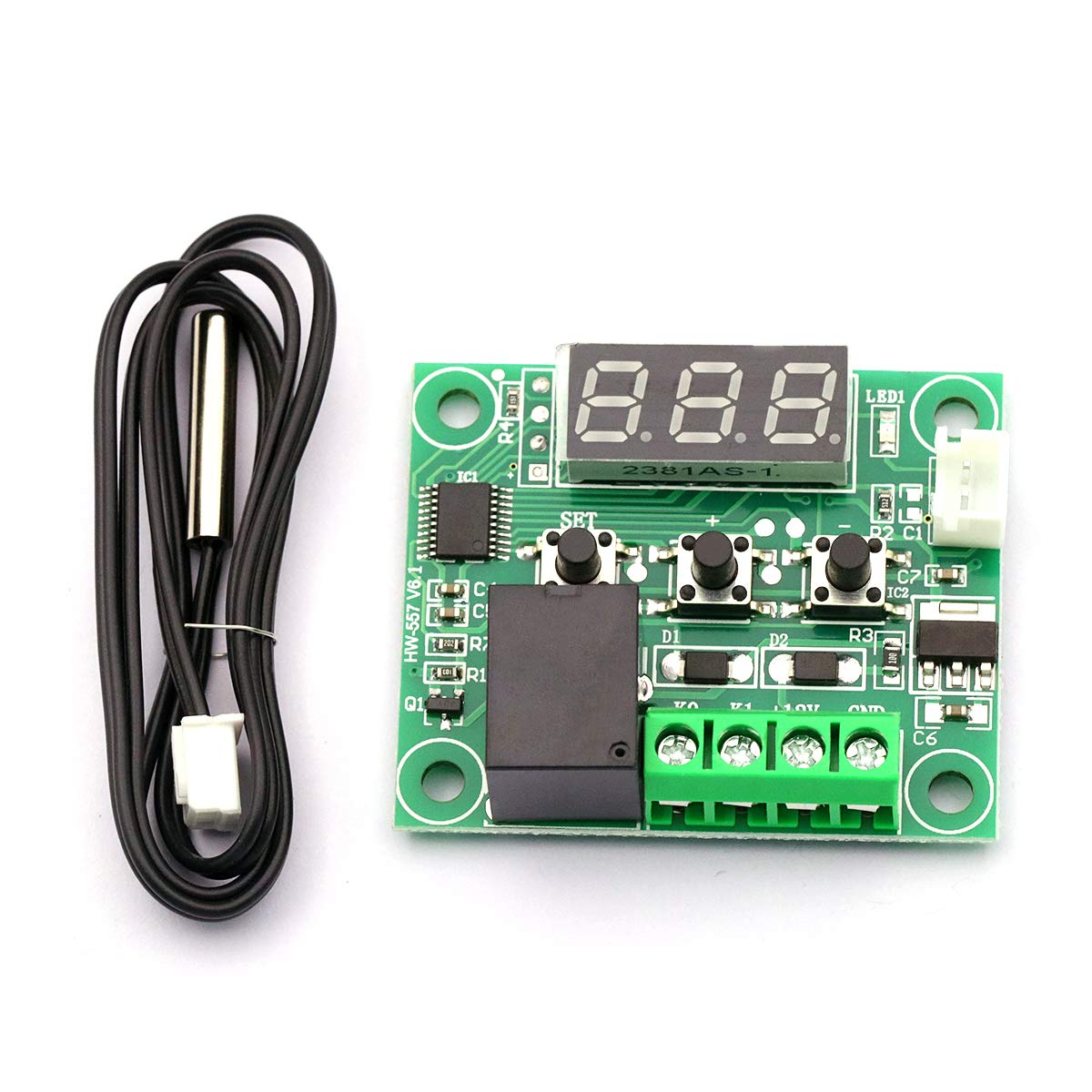 W1209 Digital Temperature Controller Module 3Pack with Case S384