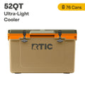 52 QT Ultra-Light Hard-Sided Ice Chest Cooler M1157